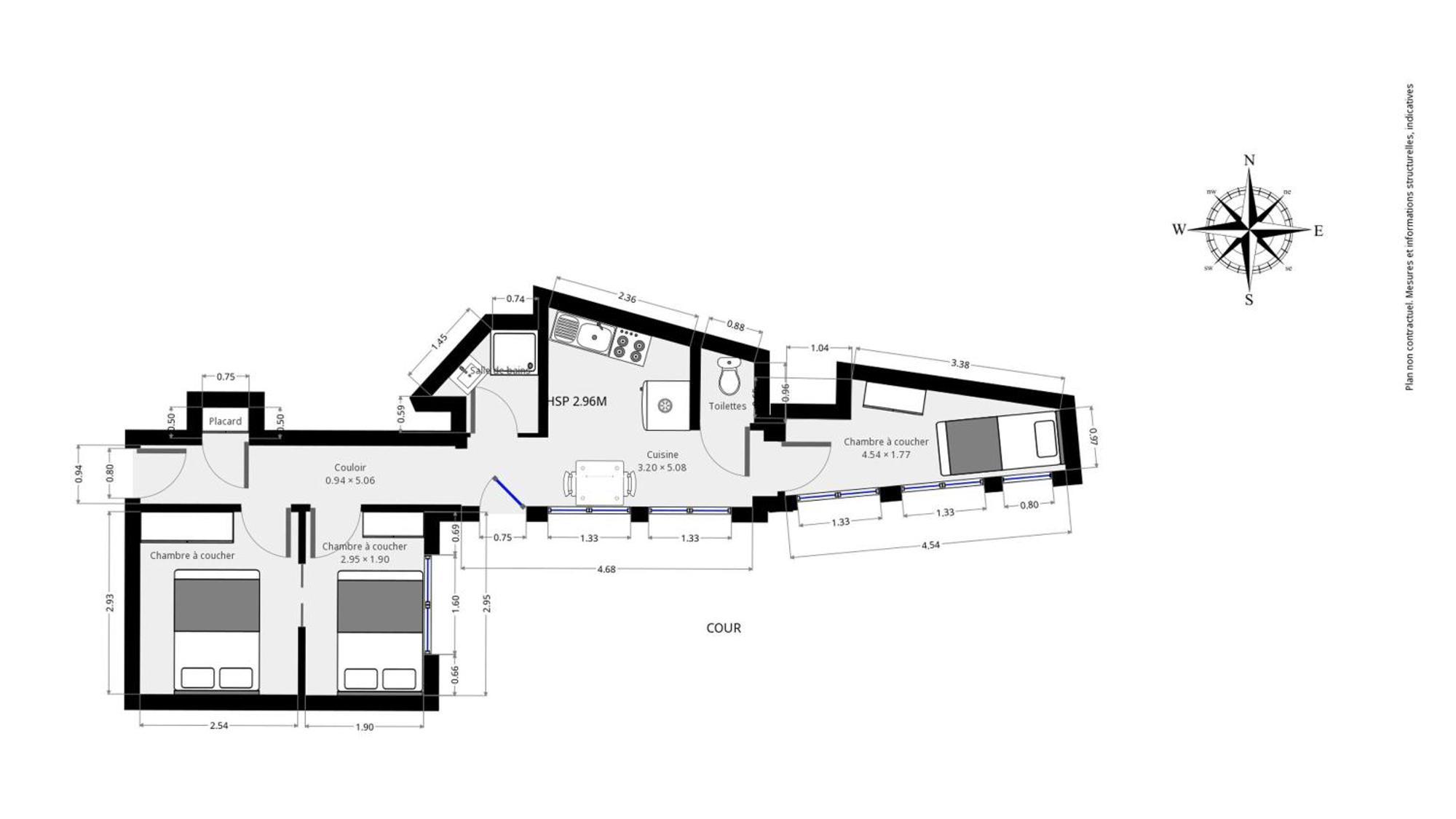 Appartements Marais Proche Du Theatre Renard Paris Rum bild